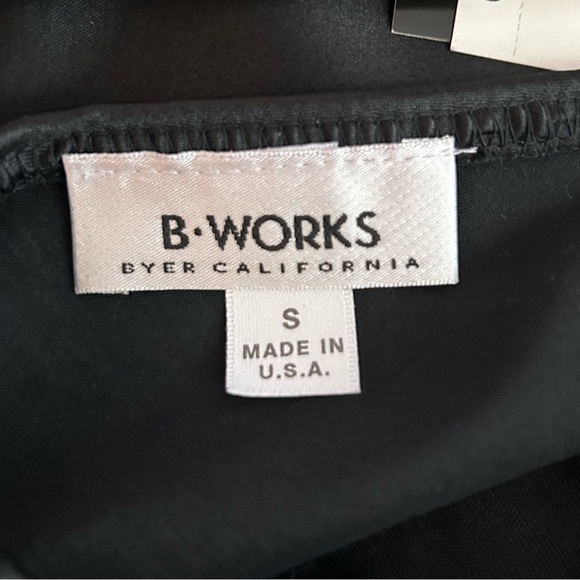 Byer California Black Satin Camisole Top - Picture 4 of 7